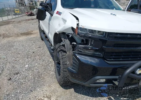 2020 Chevrolet Silverado 1500 4Wd Short Bed Lt Trail Boss из США, поврежденный, VIN 1GCPYFEL3LZ363891